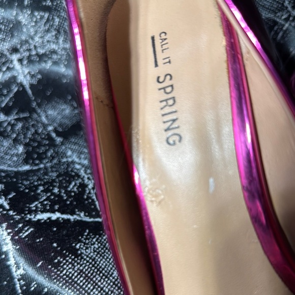 Call It Spring Pink Elegant Heels - Picture 3 of 5